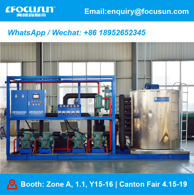 Flake Ice Machine | Efficient Ice Solution for Seafood & Food Processing