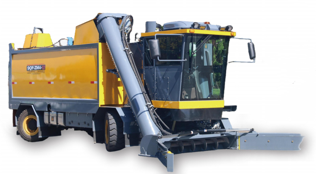 Manure cleaning truck