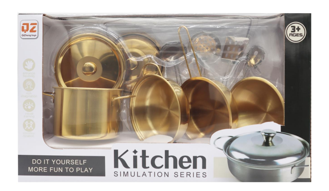 Pretend Play Kitchen Toy Set