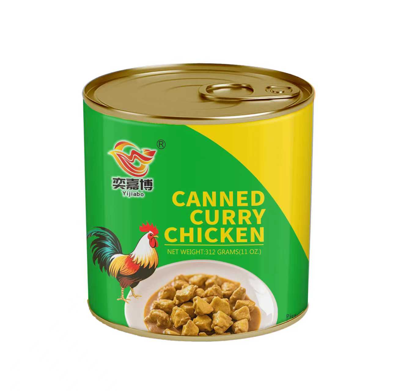 Canned curry chicken