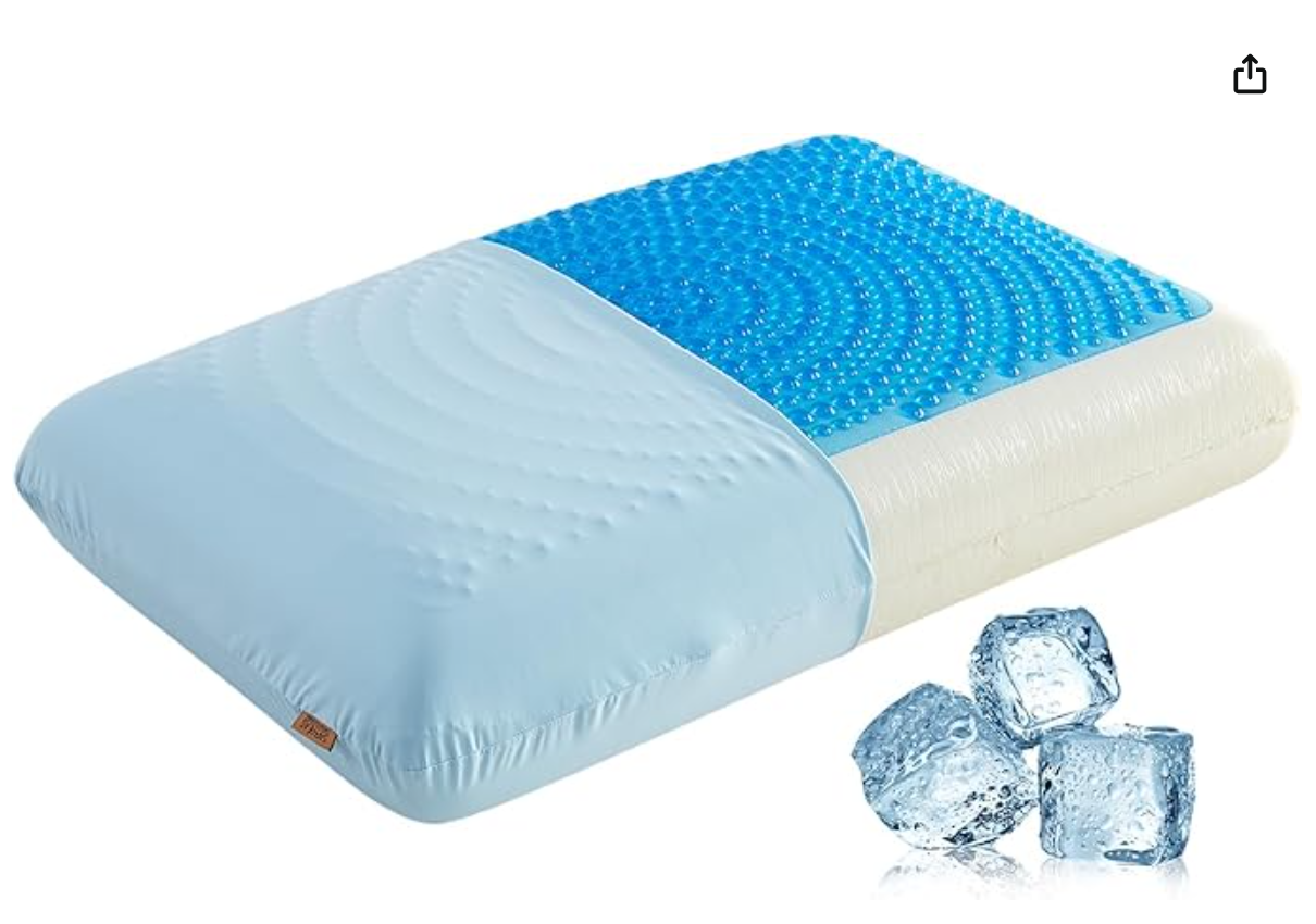 Gel cooling pillow