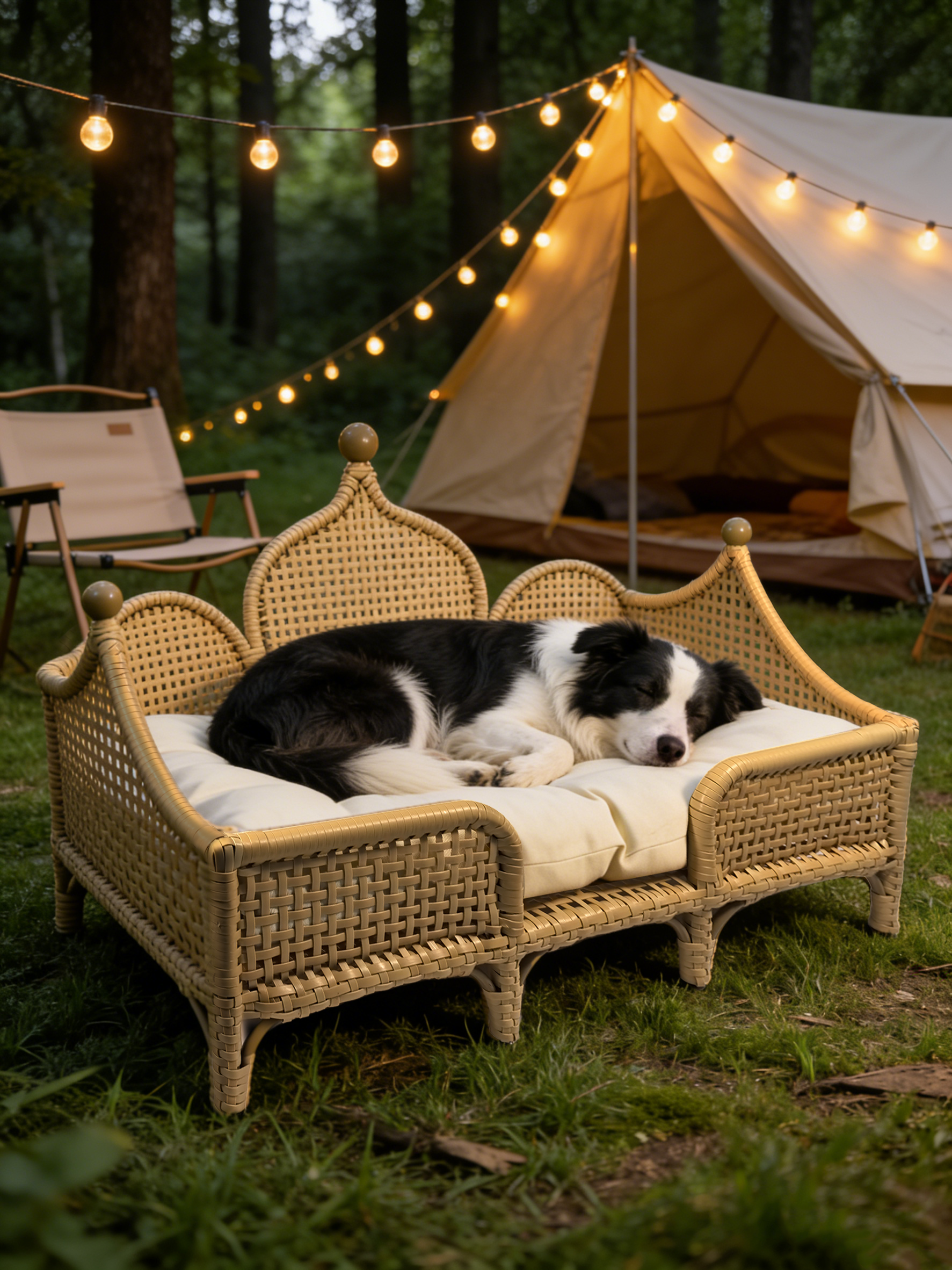 Wicker Pet Bed