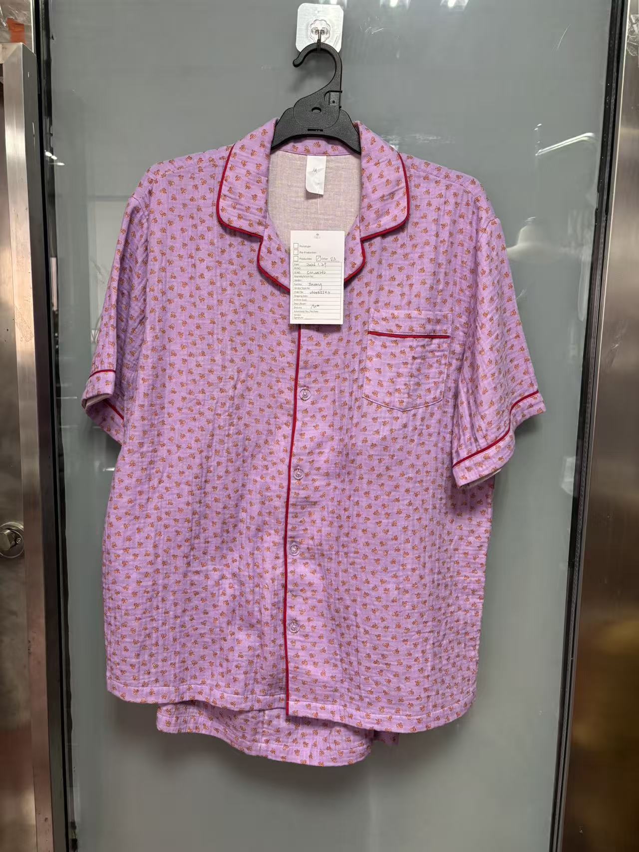 Girls crinkle sleepwear