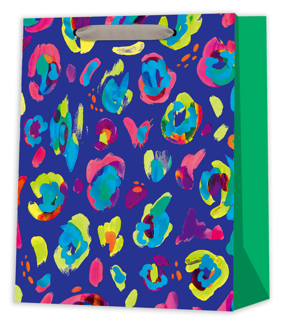 2024 fluorescent everyday happy birthday gift bag