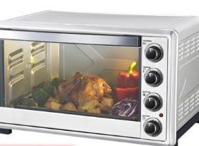 Large-capacity white oven