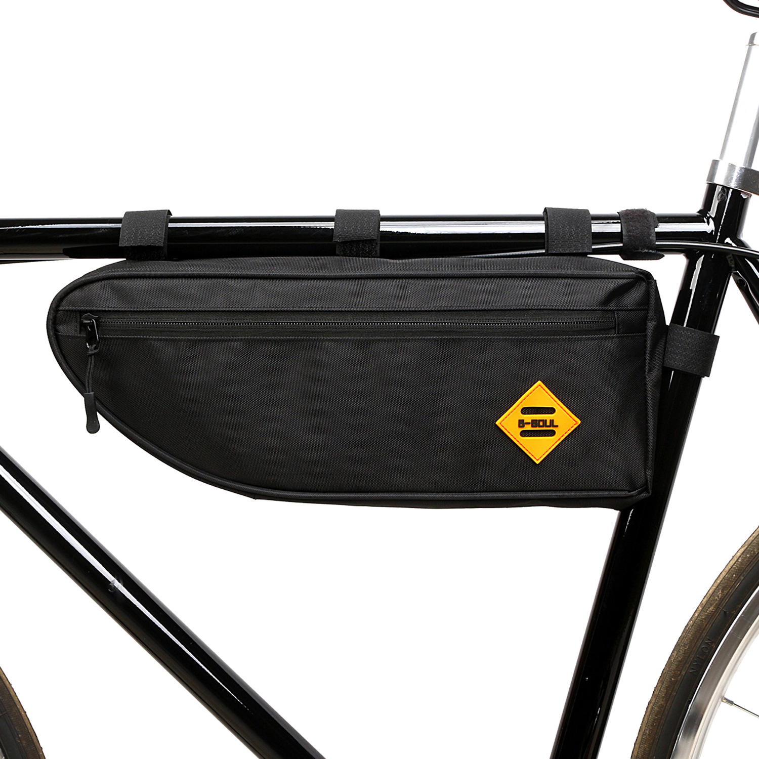 Large-capacity outdoor sports bicycle triangular bag