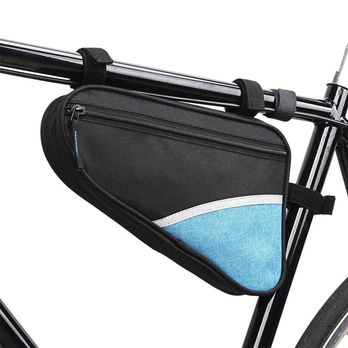 Large-capacity outdoor sports bicycle triangular bag