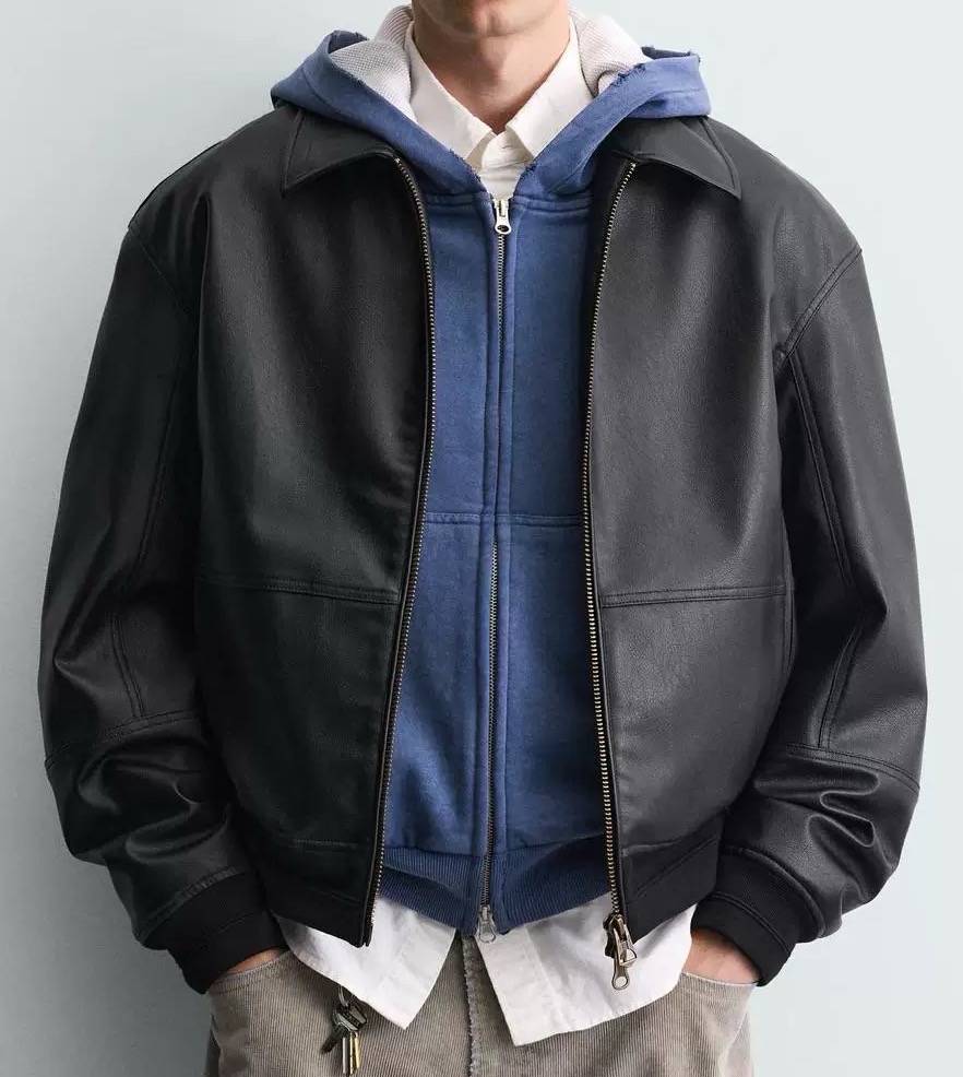 Mens PU Jacket