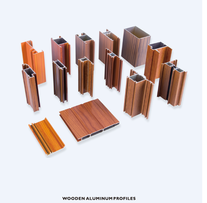 Wooden Aluminum Profiles