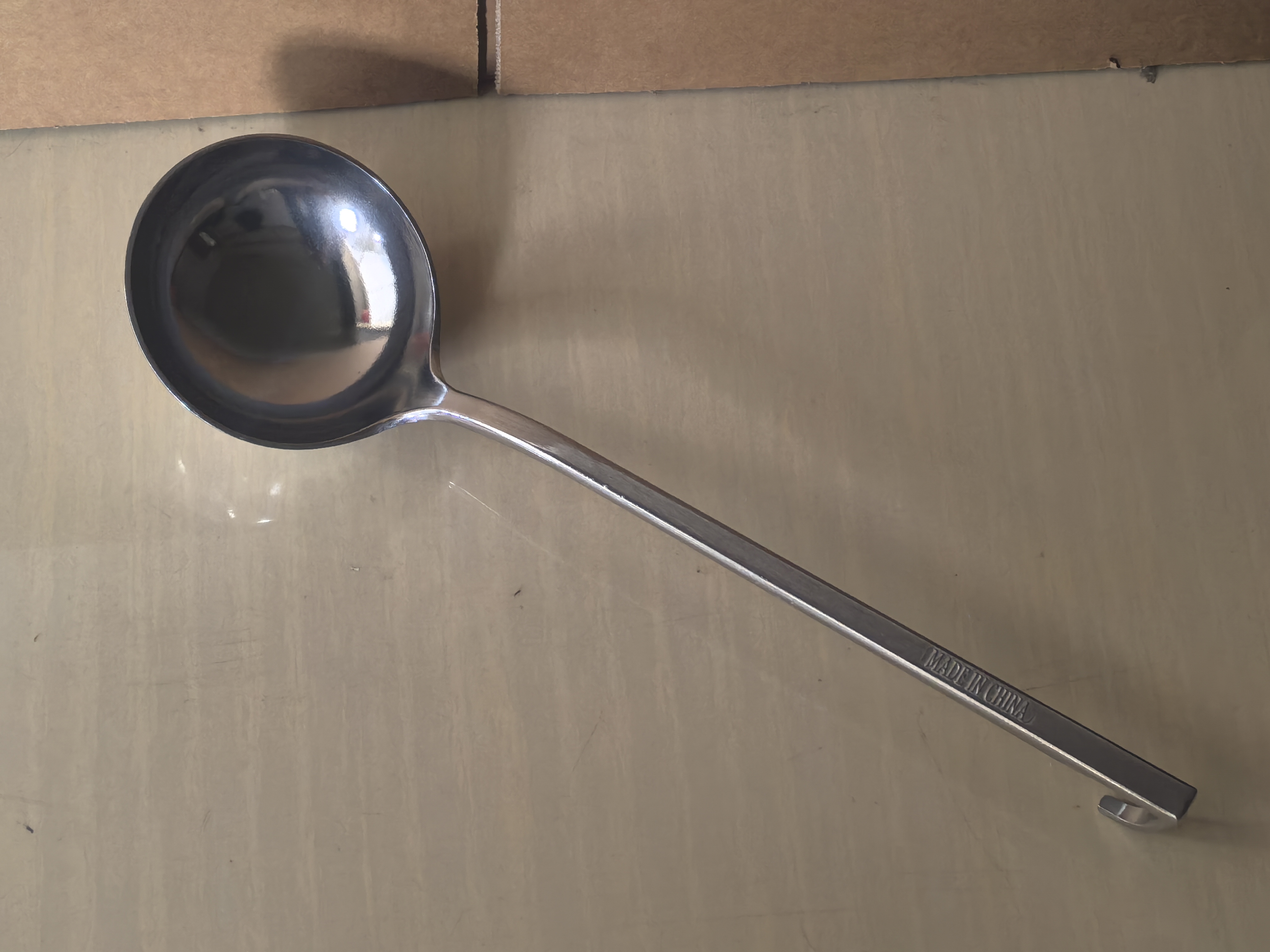 Aluminum spoon