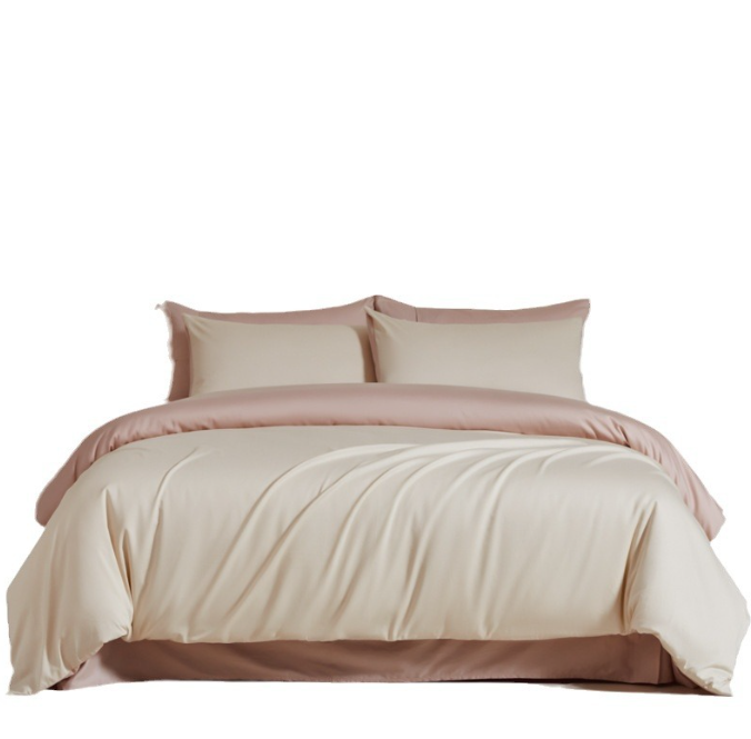 Minimalist style bed sheet and duvet cover