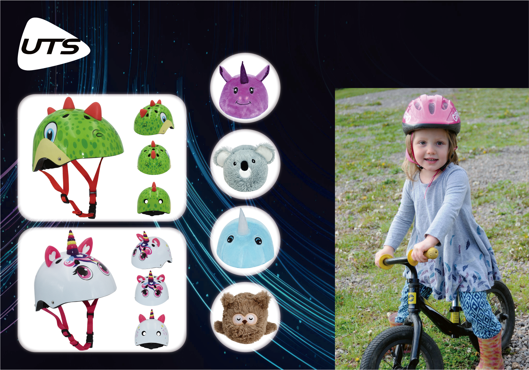 Child helmet.