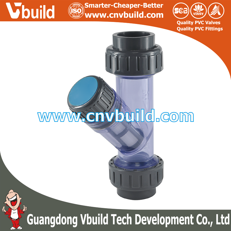 PVC Transparent Y-Strainer Filter