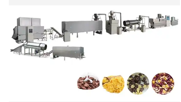 Breakfast Cereal Corn Flakes Production Line