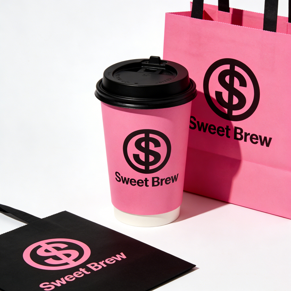 Wholesale Custom Logo 8oz 12oz 16oz Double Wall White Kraft Paper Take Away Coffee Cups