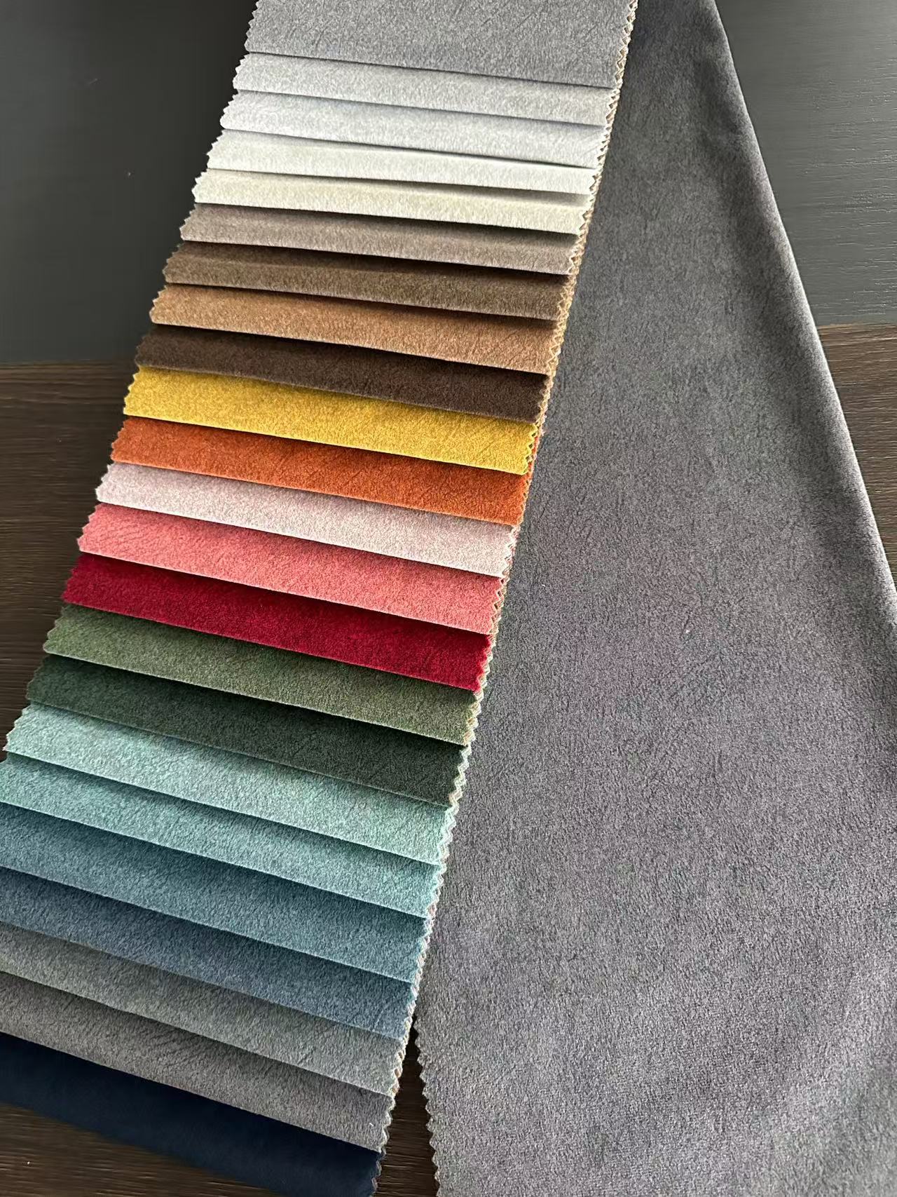 100% polyester woven fabric.