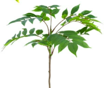 Simulated tree