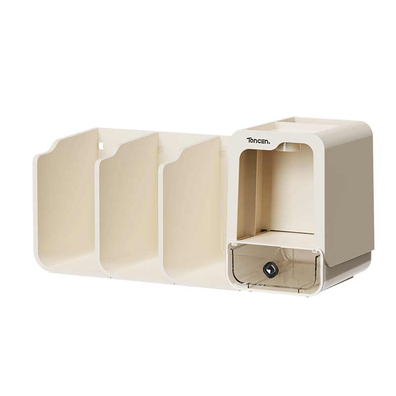 Desktop file storage rack