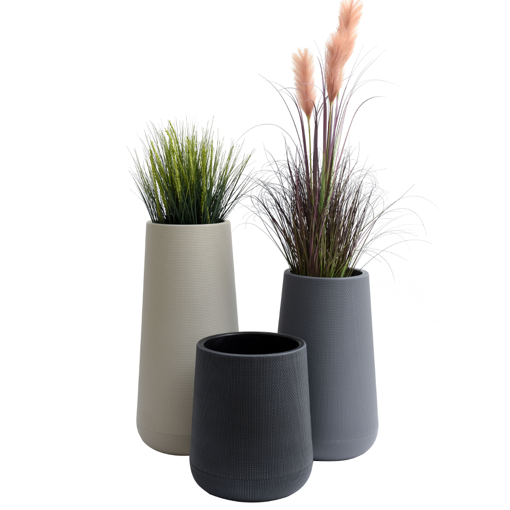 KEDI Plastic flower pot