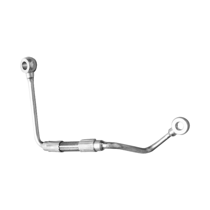 Oil tank suction and return pipe