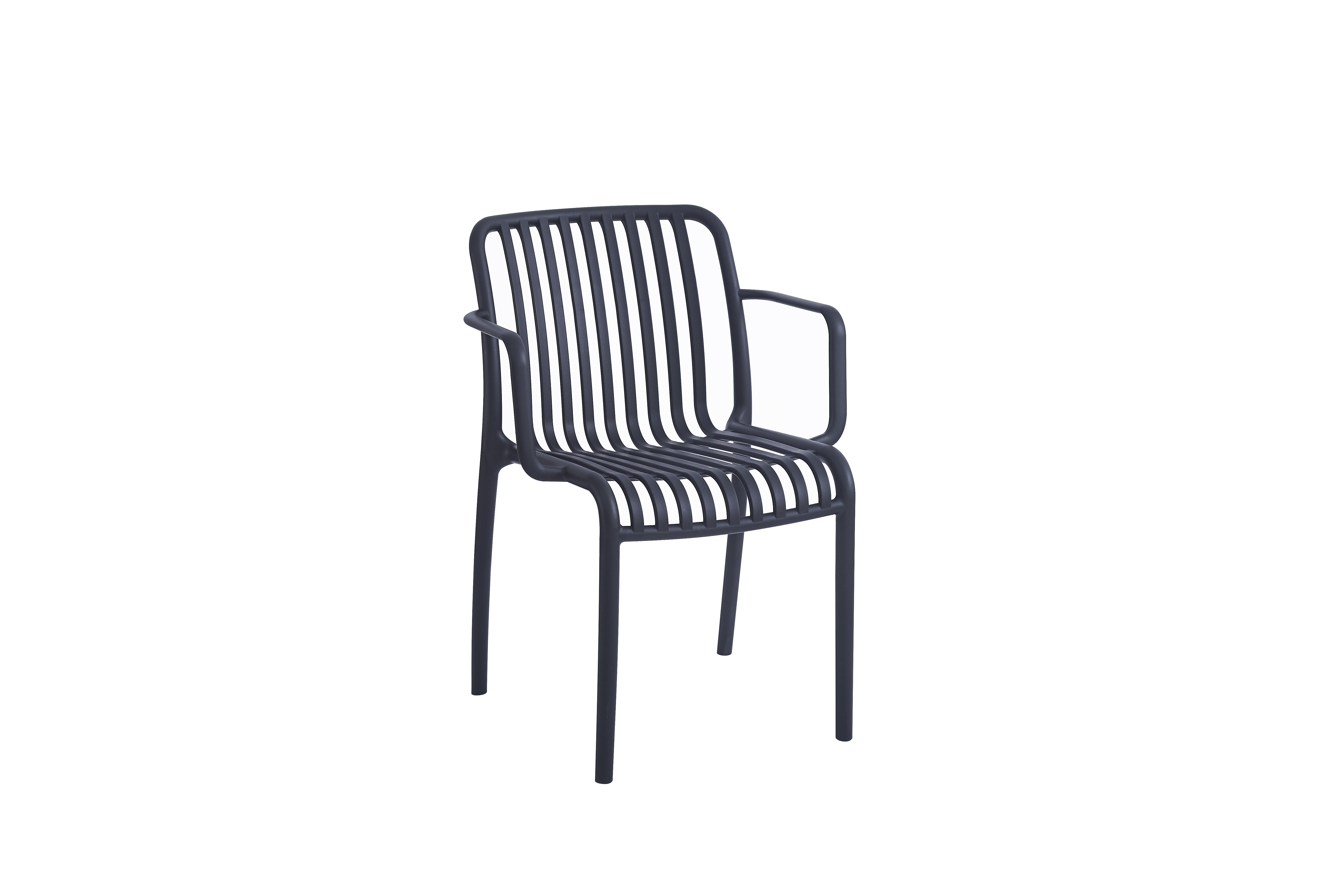 Outdoor plastic chair