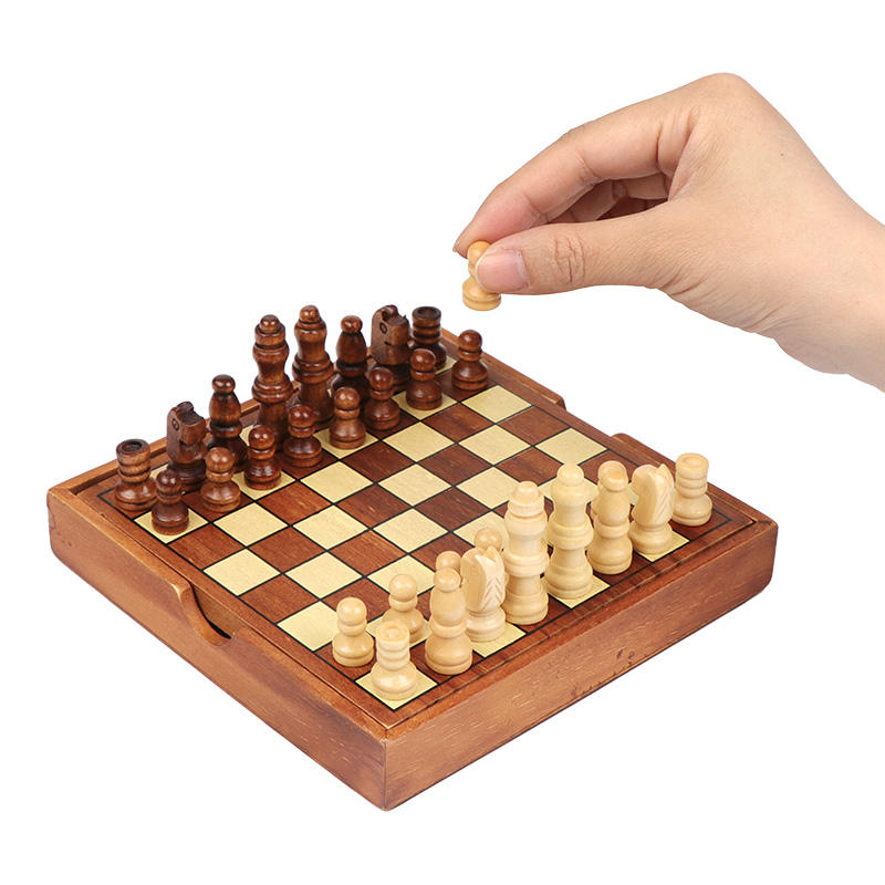 Wooden chess