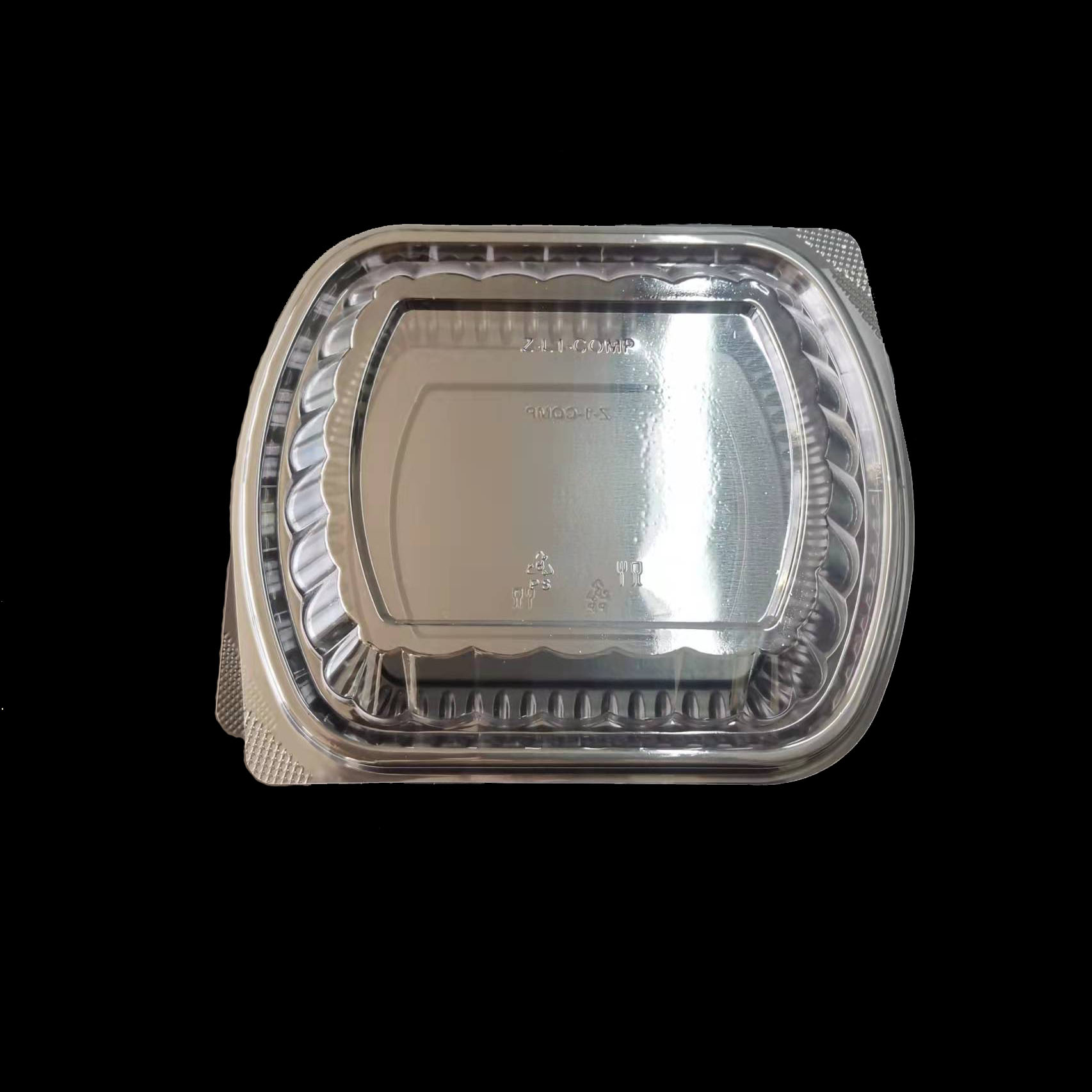 Microwave Takeaway Plastic to Go Food Containers With Lids, Disposable Meal Prep Togo Lunch Box