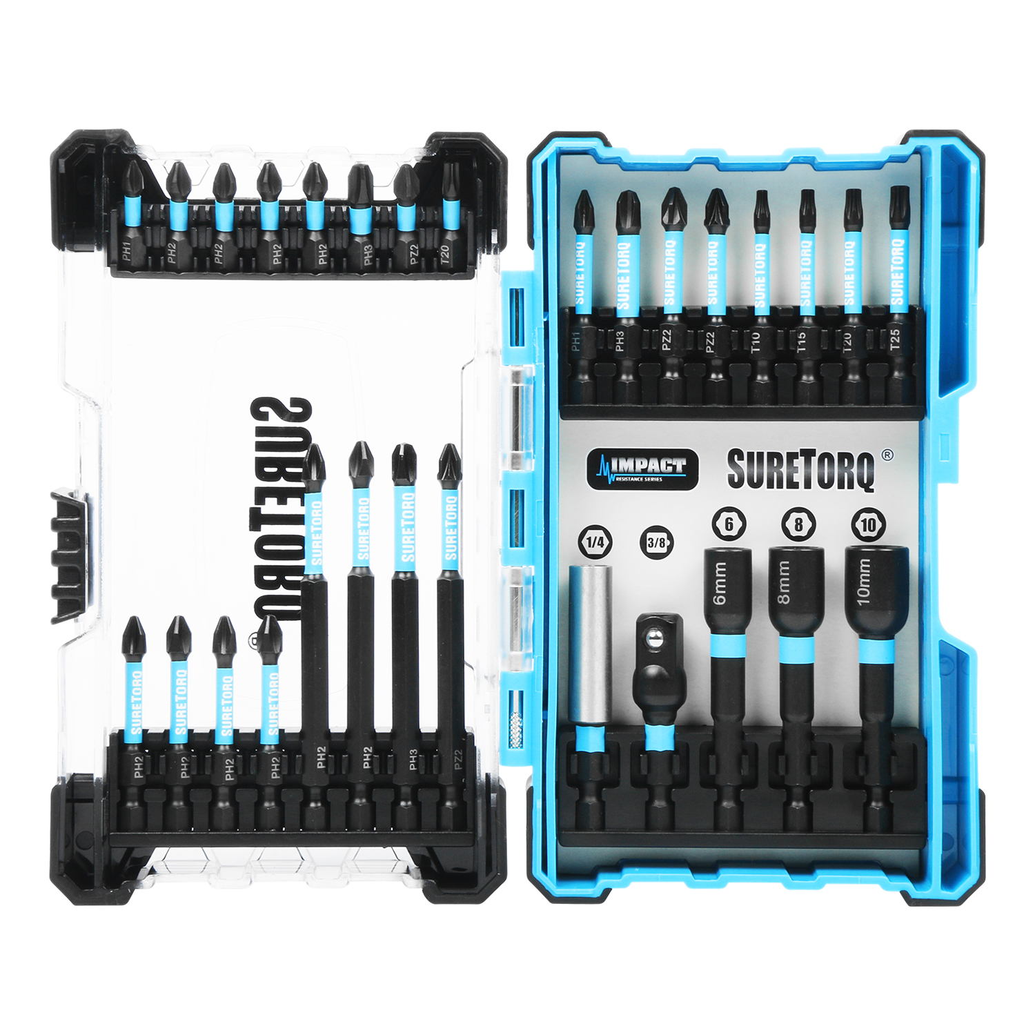 SURETORQ 29PCS Impact Driver Accessory Set