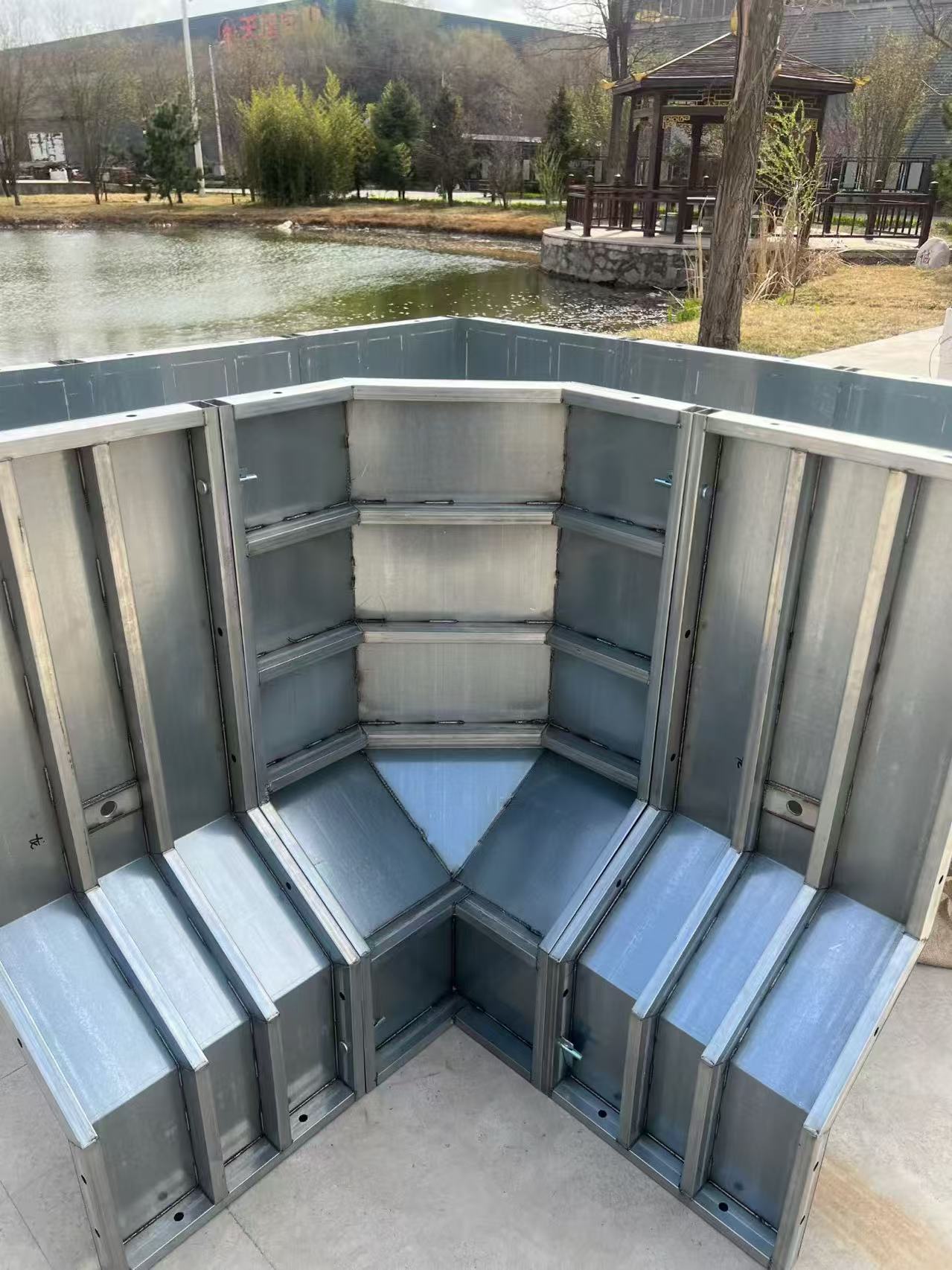 High-strength steel formwork (for foundation)