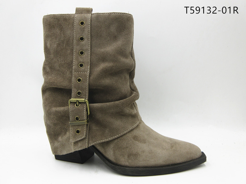 Lady Boots Cow Suede
