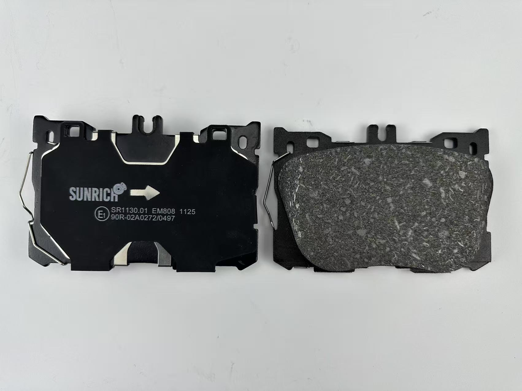 SUNRICH SR1130.01 BRAKE PAD D1871-9100 (Compatible with Mercedes-Benz AMG GLC43 4MATIC…)