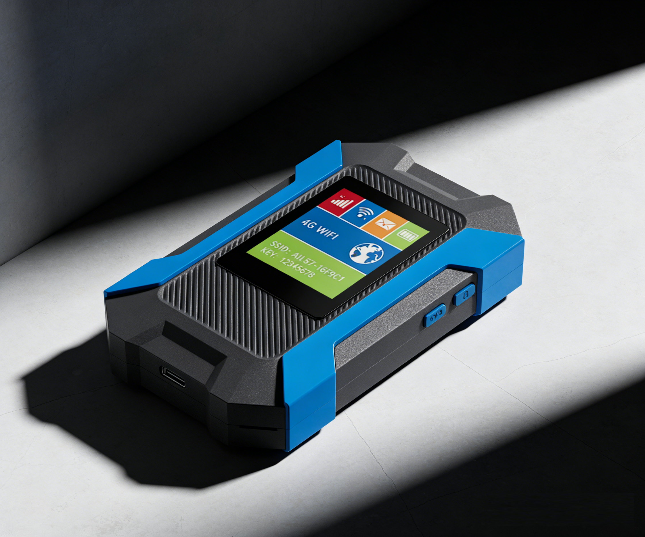 Harvilon 4G rugged Pocket MiFi eSIM supported with Big battery
