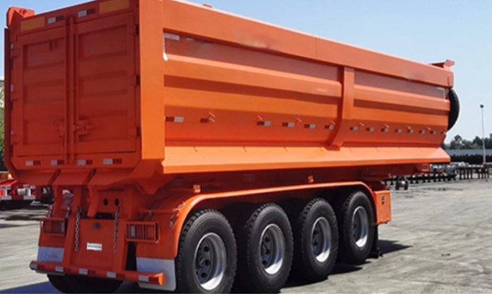 Dump Trailer Truck