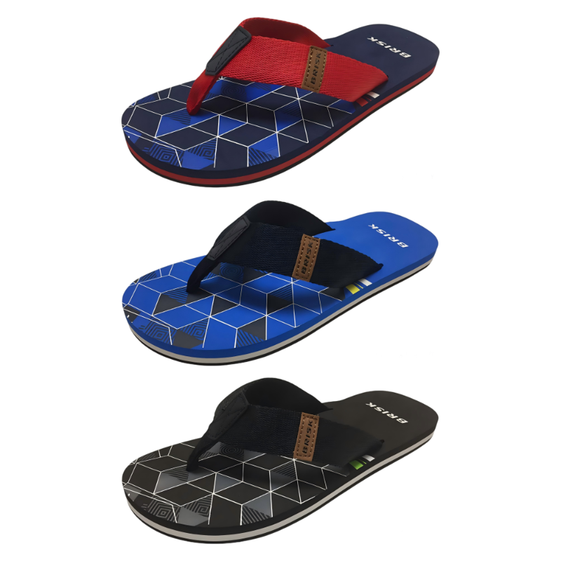 Basic webbing bounce Men beach Flip flops