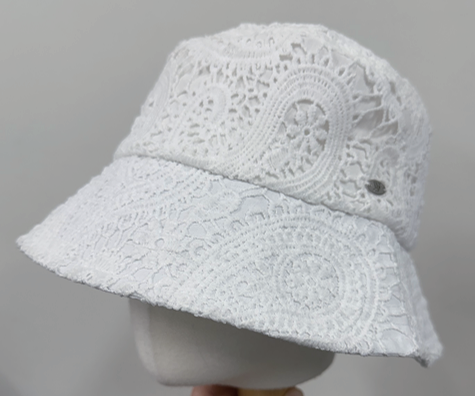 Ladies lace bucket hat
