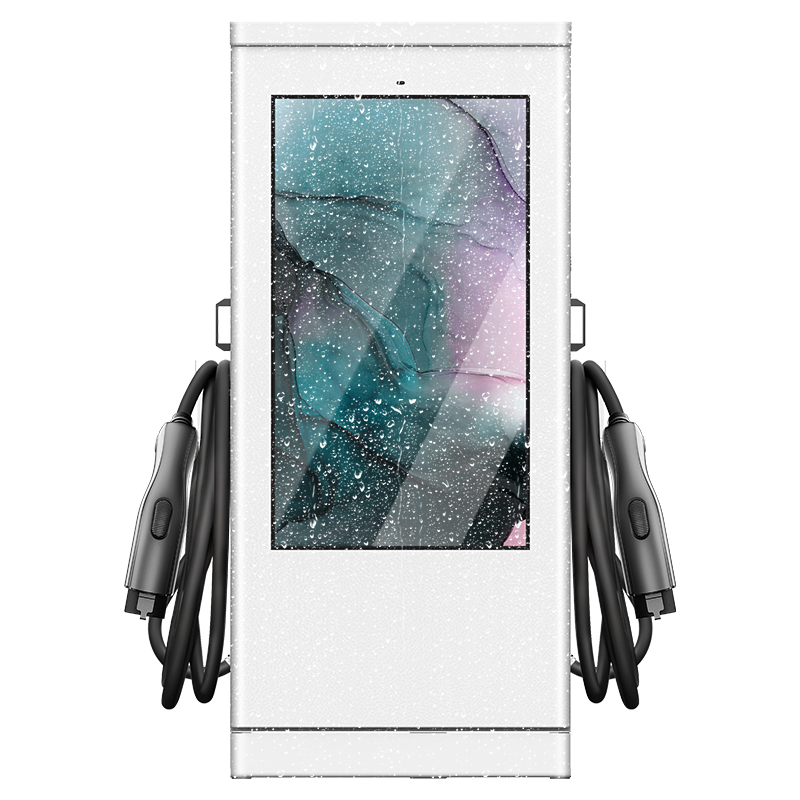 55-Inch Android System DC EV Charging & Advertising Station