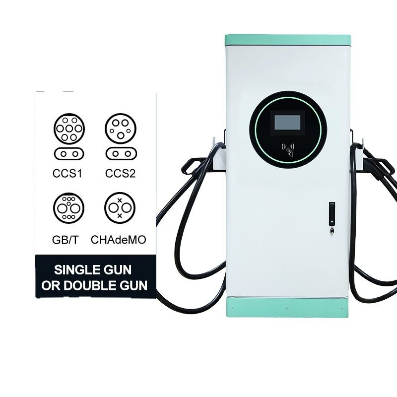 60kw-240kw DC EV Charging Station CCS2 Chademo Interface High Power for Public Commercial Scenarios