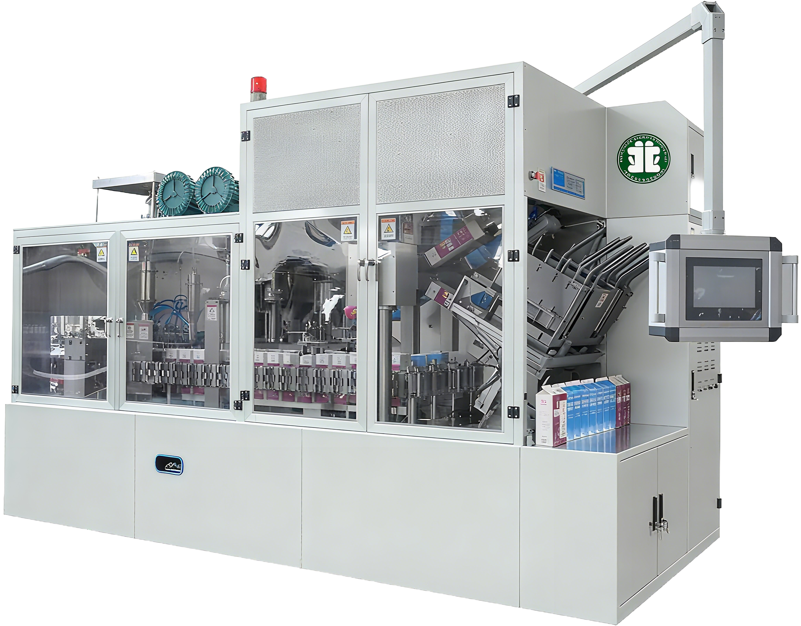 Fully Automatic Milk Juice Carton Filling Machine