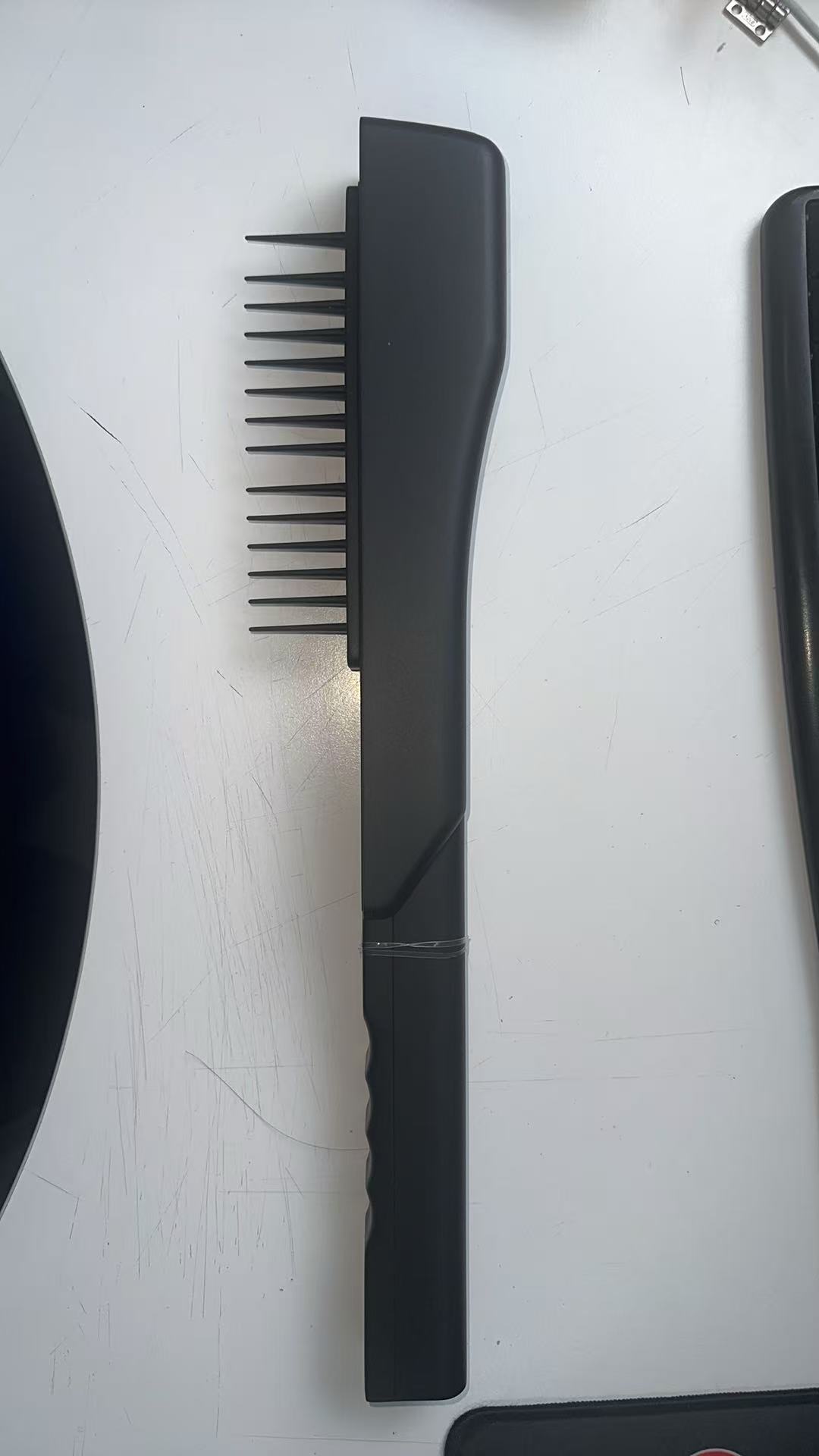 Large pet grooming comb black ABS Used for sterilizing and cleaning the skin surface