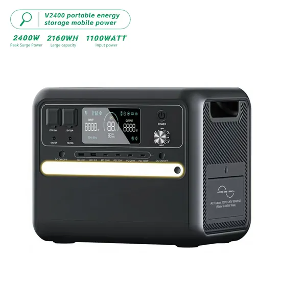2160wh Portable Energy Storage Power Station 2400W AC LFP Li-ion Battery for Emergency off-Grid Use