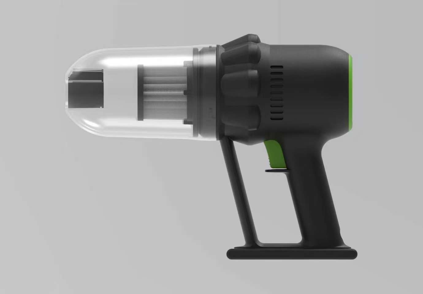 Push stick vacuum cleaner