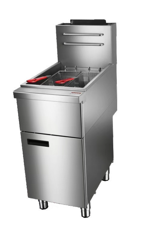 Gas four-tube fryer