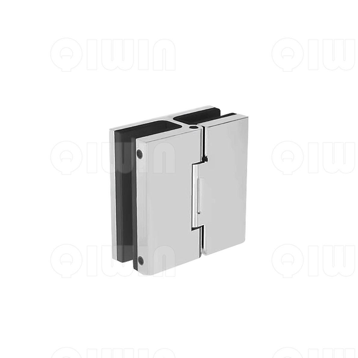 drill free shower hinge