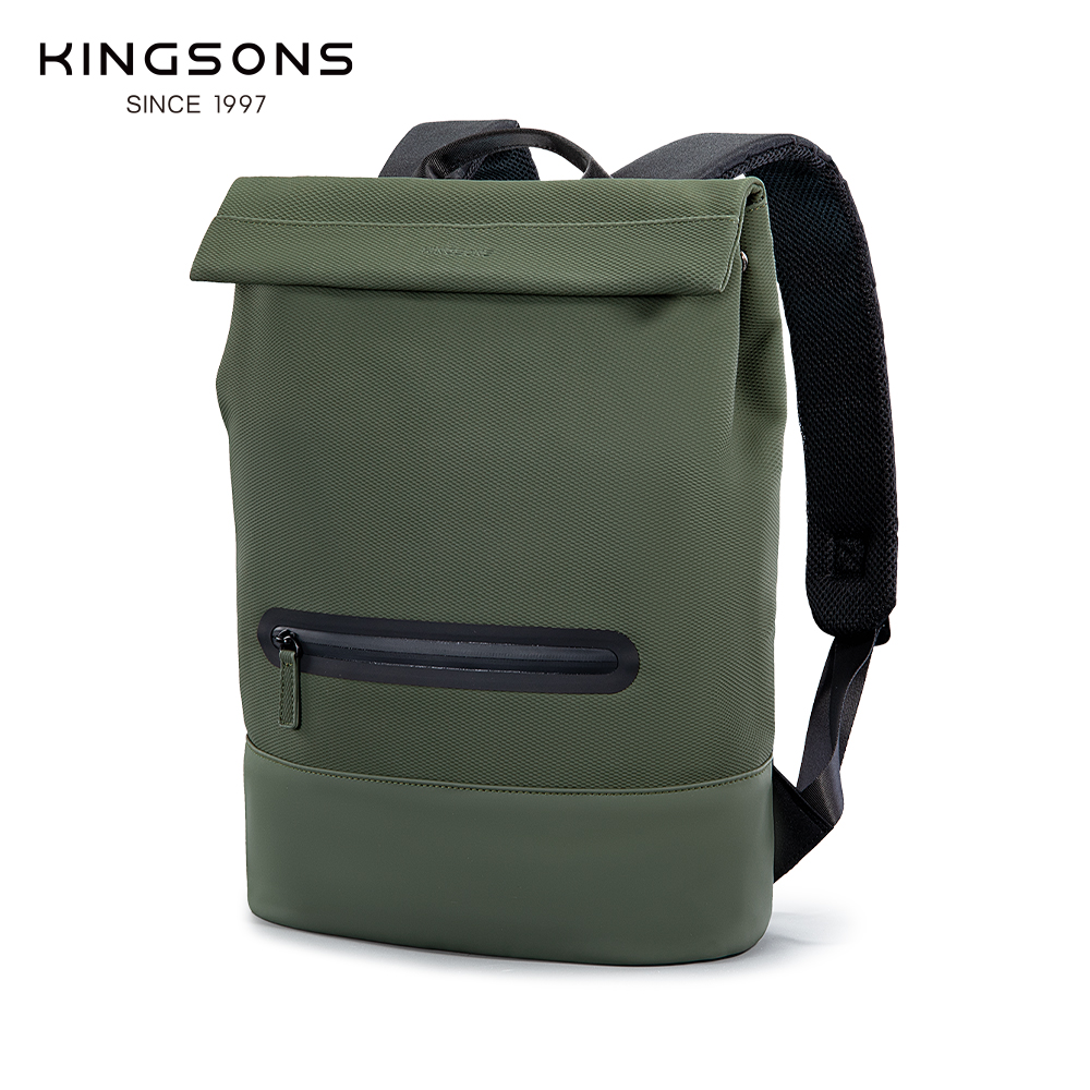 Kingsons computer backpack Oxford cloth waterproof wear-resistant unisex student commuting