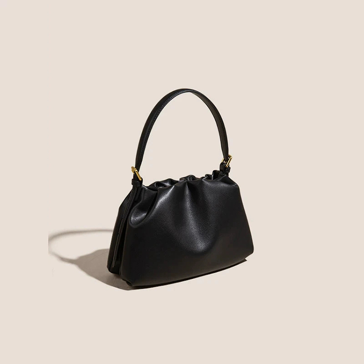 New Women's Lightweight Luxury Cloud Fashion Single Shoulder Waterproof Portable Leather Bag