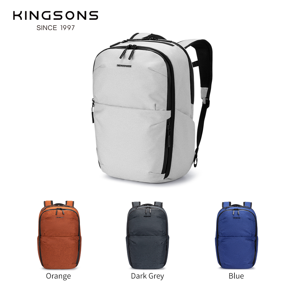 Kingsons computer backpack custom pattern waterproof 15.6-inch travel student backpack