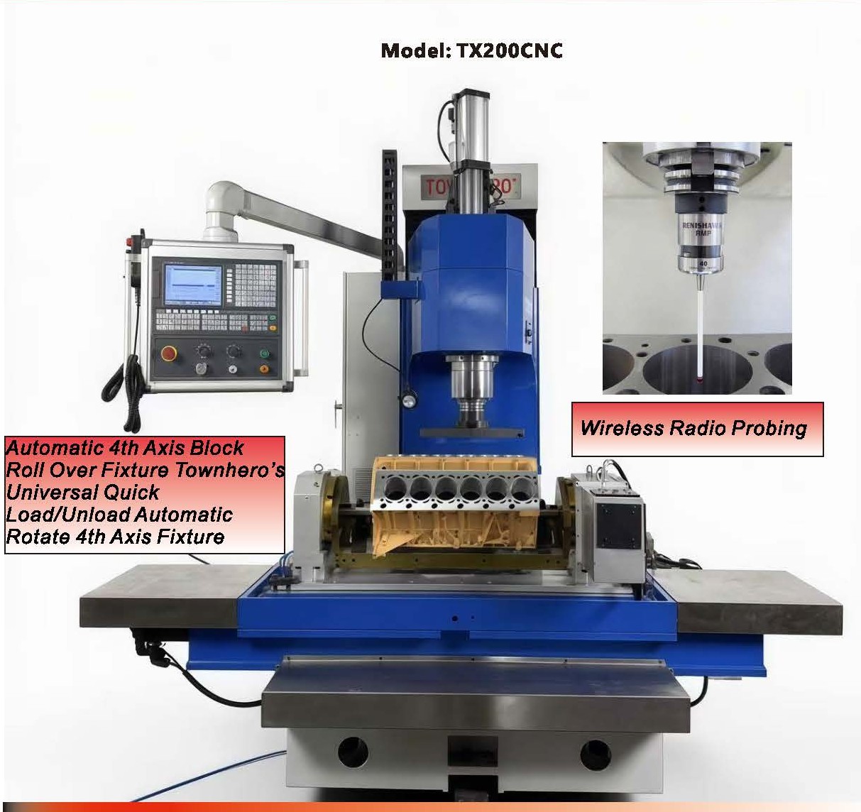 Vertical fine boring&milling machine