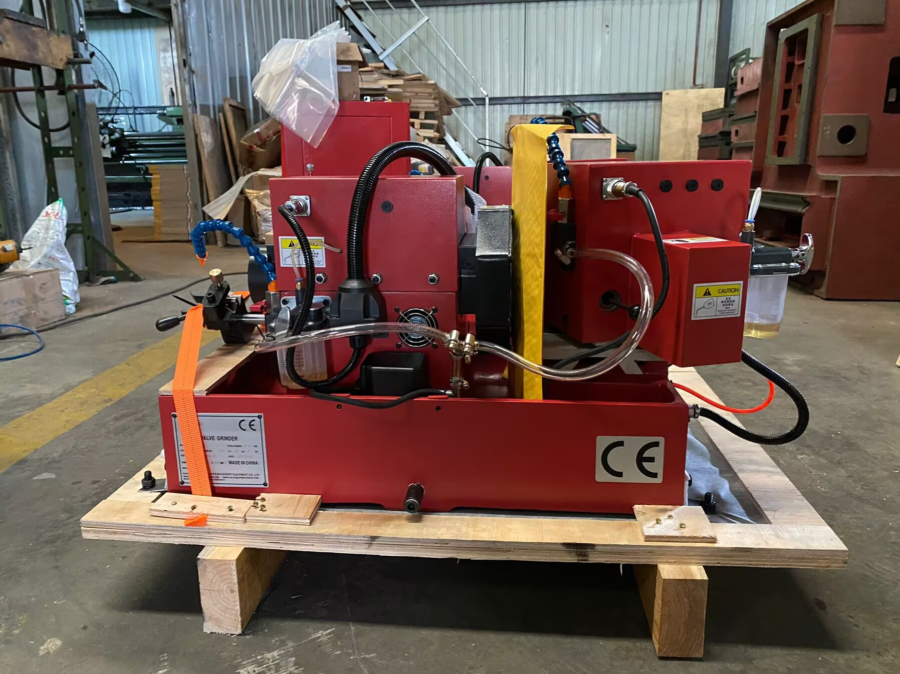 Valve grinding machine