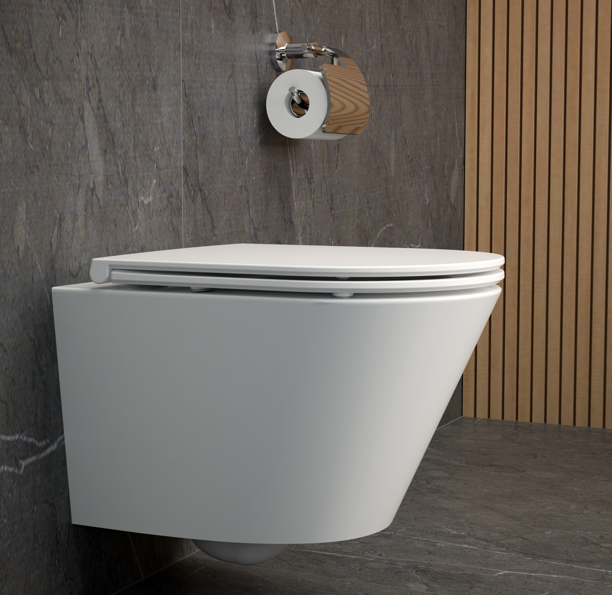 UDiseño Vortex/Tornado Flush Wall-Hung Toilet Water-Saving 10822BAVP