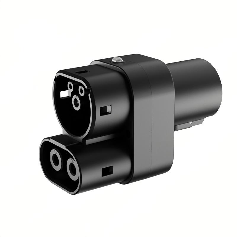 Nacs to CCS2 EV Charging Adapter 300A High Power DC Fast Charger Converter